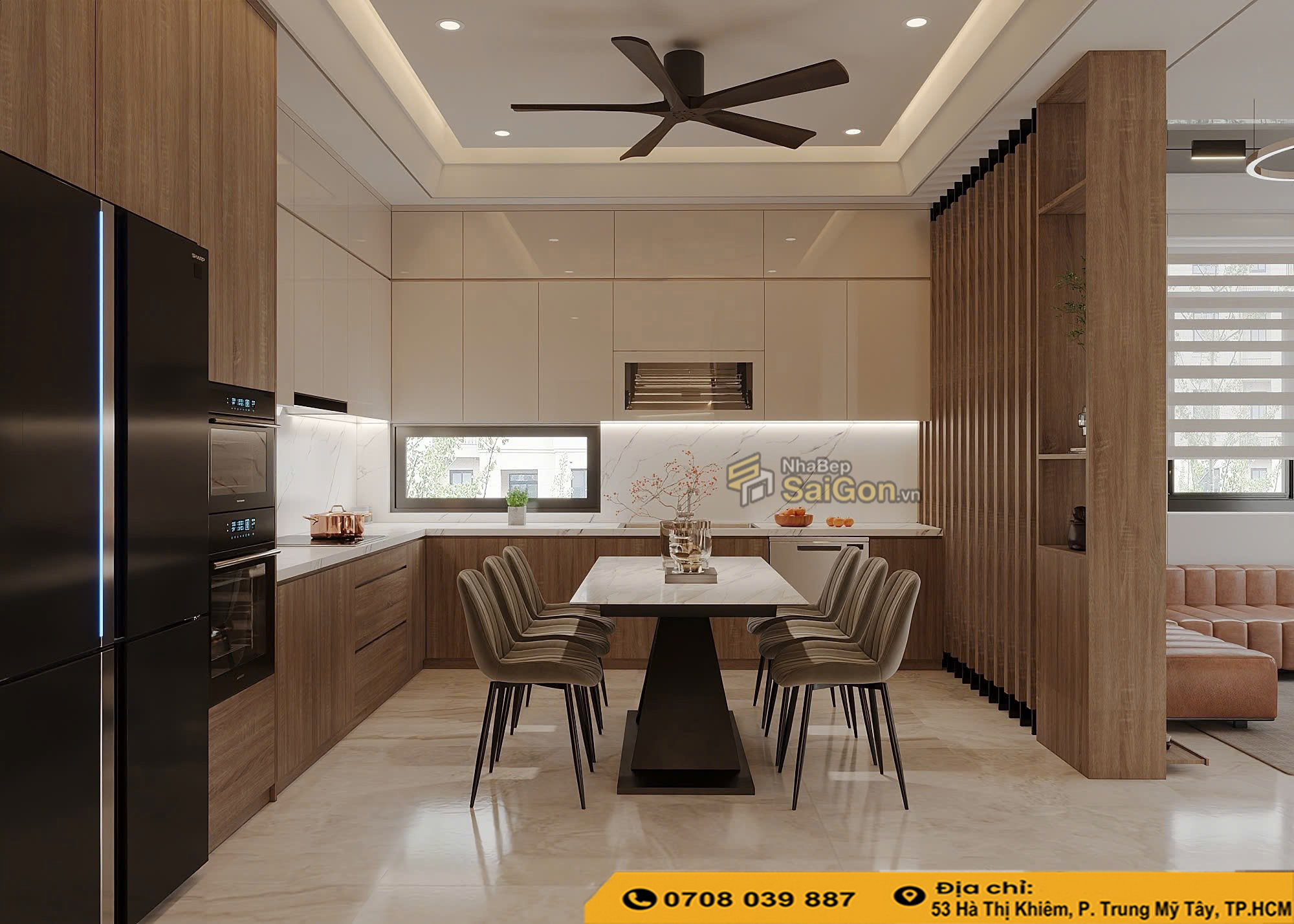 Báo giá tủ bếp nhựa đặc TP.HCM
