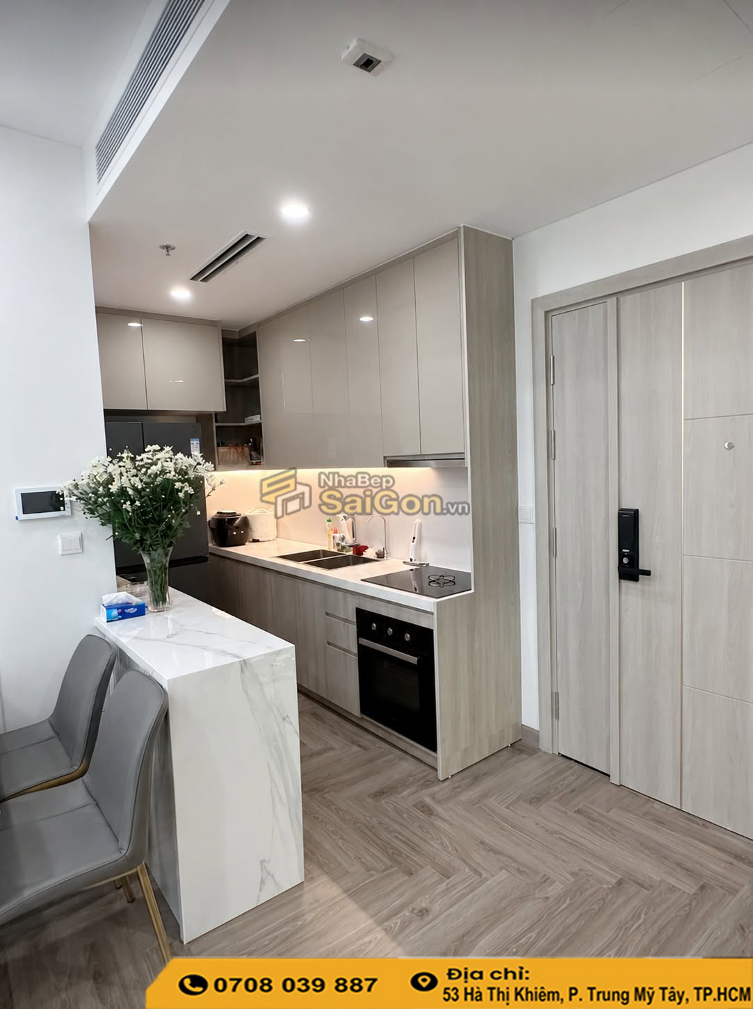 Báo giá tủ bếp nhựa đặc TP.HCM