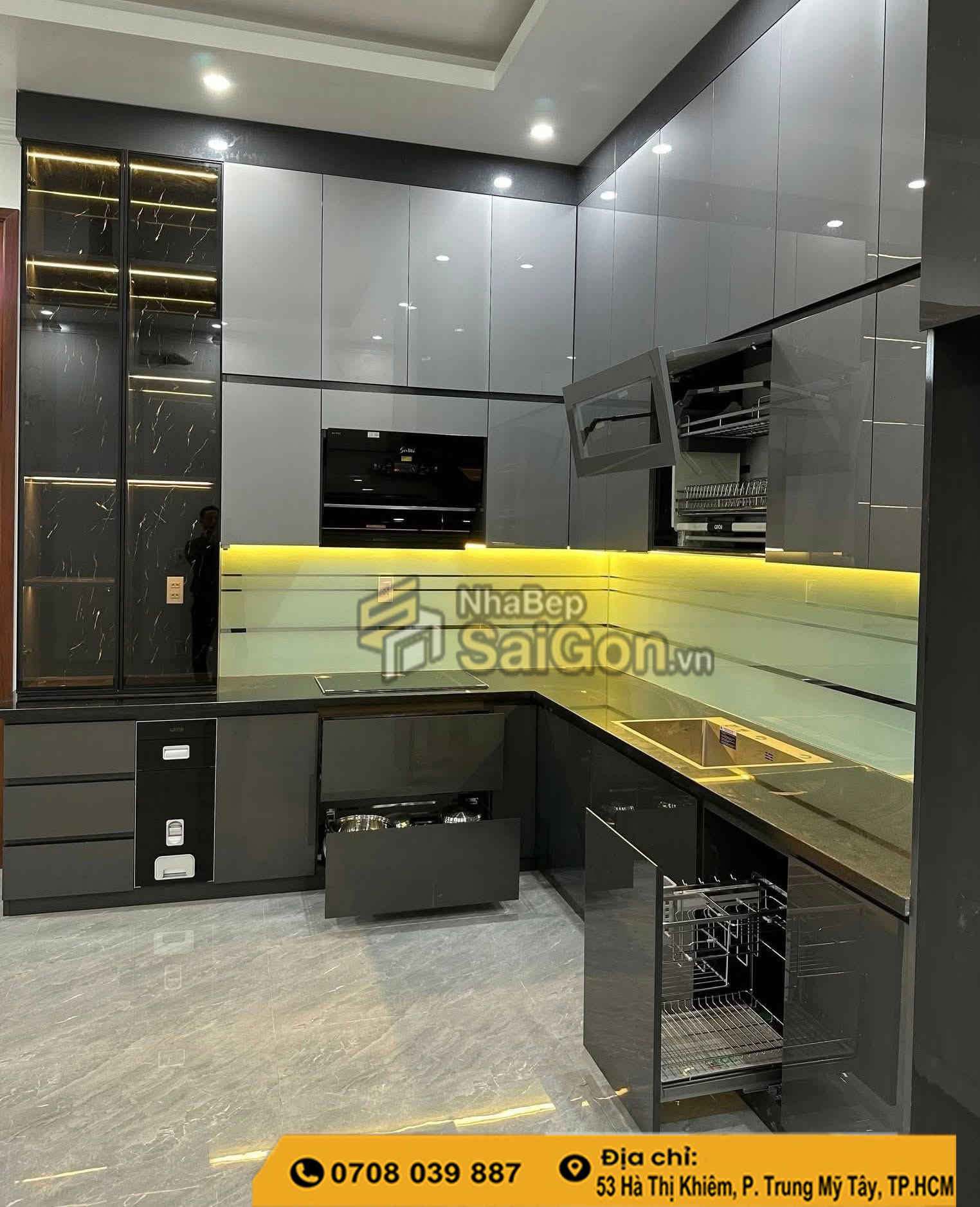 Tủ bếp nhựa đặc Đồng Nai