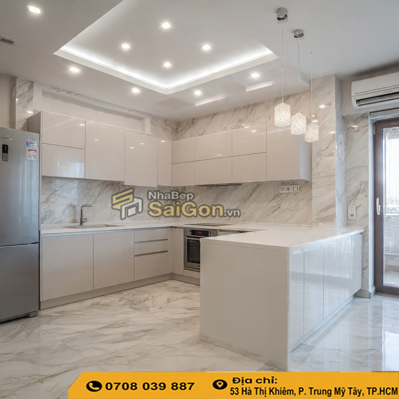 Tủ bếp nhựa cứng