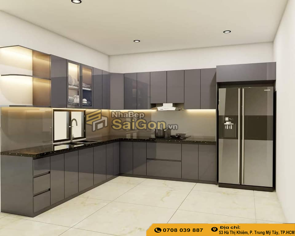 Tủ Bếp Nhựa Đặc Quận 7