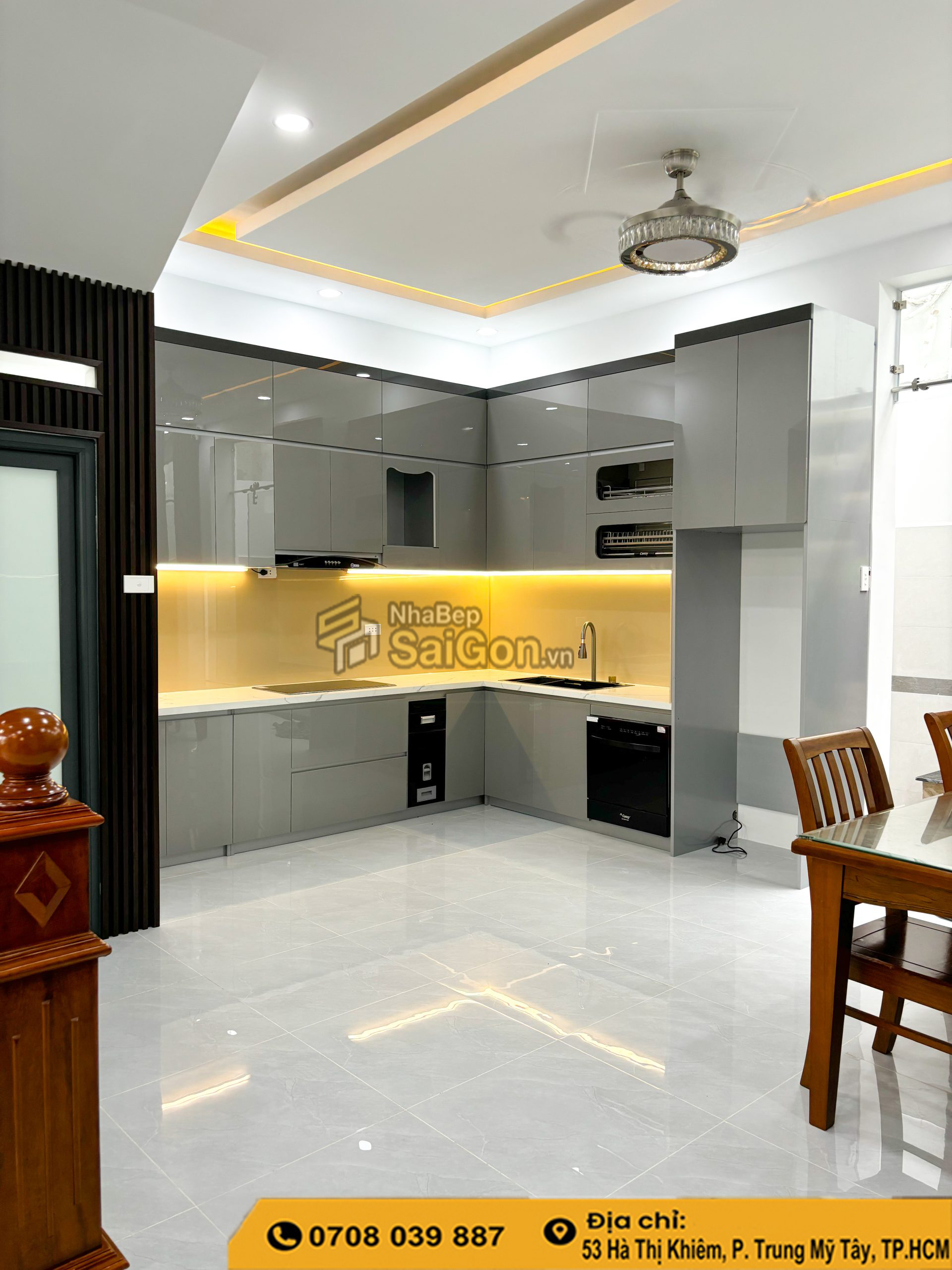Tủ bếp nhựa đặc Thủ Đức
