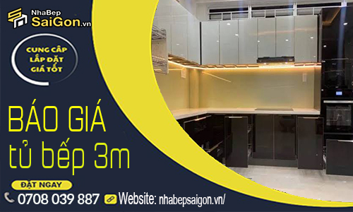Báo Giá Tủ Bếp 4m