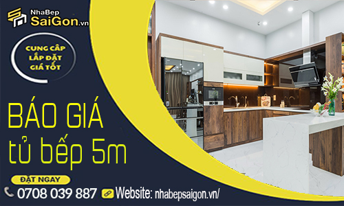 Báo Giá Tủ Bếp 5m