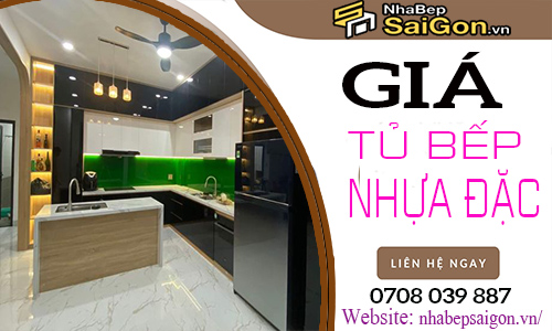 Giá tủ bếp nhựa đặc mới nhất