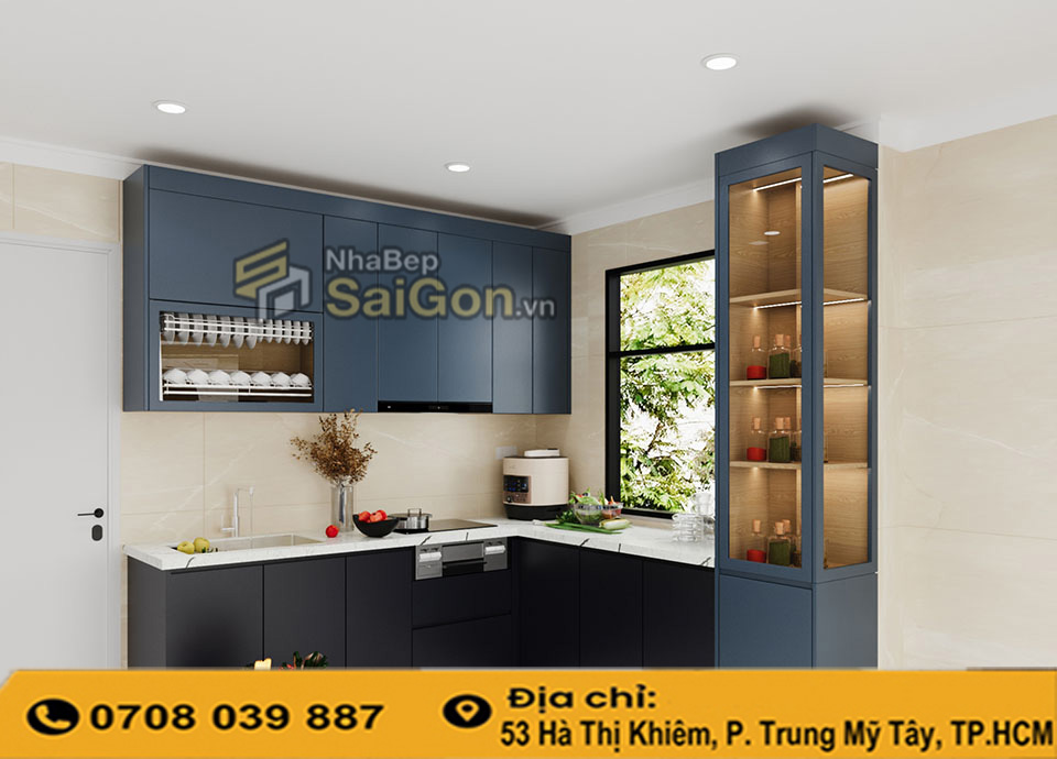 Tủ bếp cho chung cư