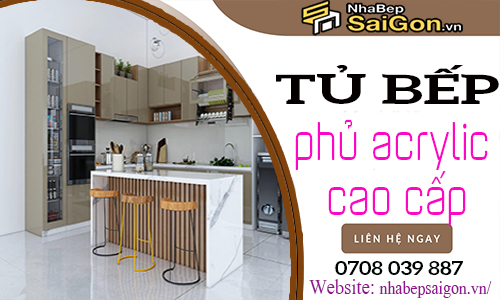 Tủ Bếp Acrylic Cao Cấp