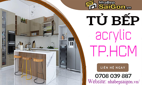 Tủ Bếp Acrylic TPHCM Giá Tốt
