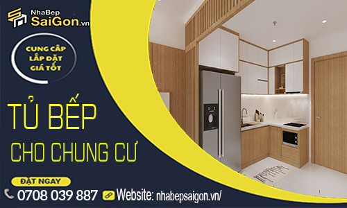Tủ bếp cho chung cư