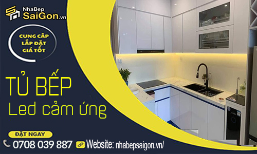 Tủ Bếp LED Cảm Ứng