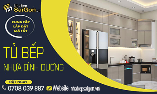 Tủ bếp nhựa đặc Bình Dương