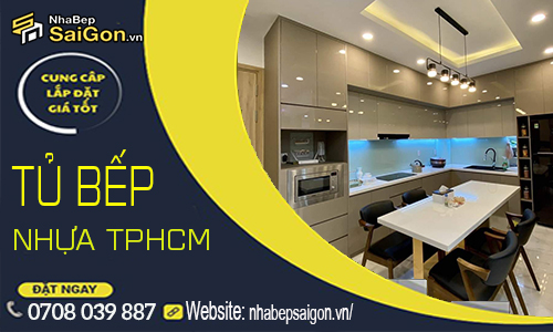 Tủ bếp nhựa đặc TPHCM