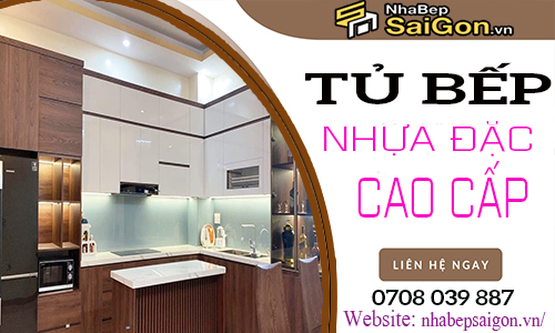 Tủ bếp nhựa đặc cao cấp