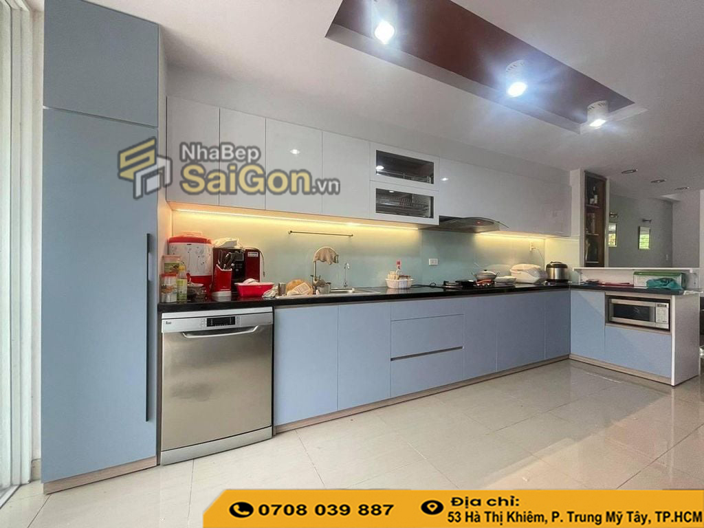 Tủ Bếp Acrylic Cao Cấp