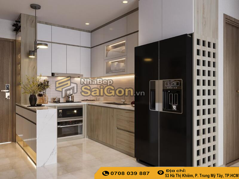 Thiết Kế Và Thi Công Tủ Bếp Nhựa
