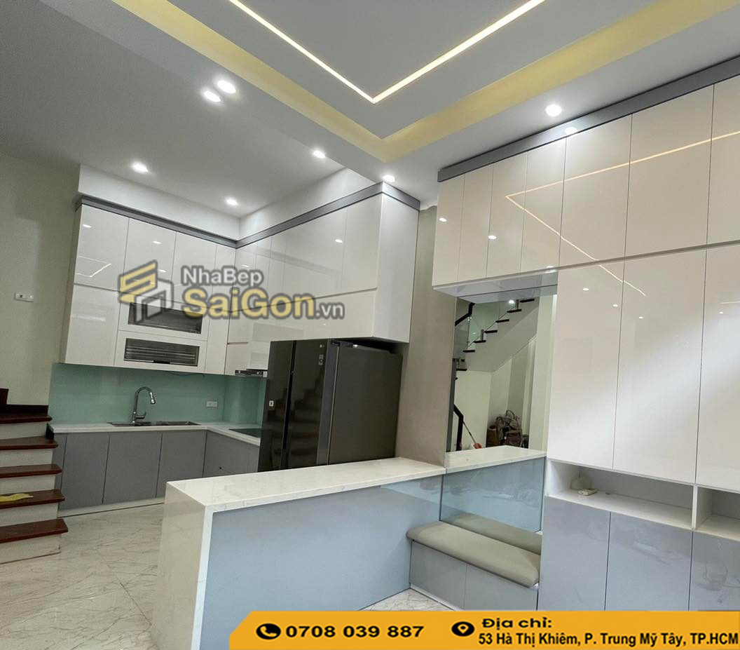 Tủ Bếp Acrylic Cao Cấp