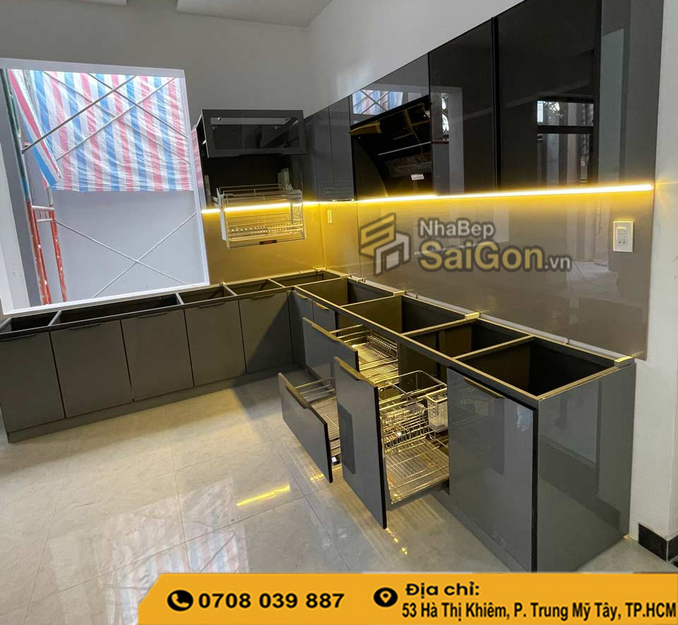 Tủ Bếp Nhựa Đặc Quận 7