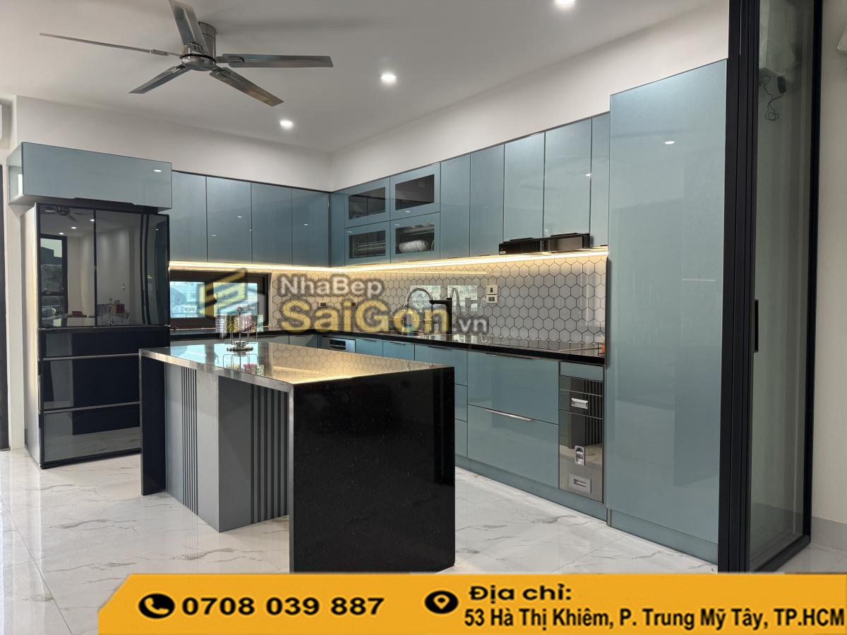 Báo giá tủ bếp nhựa đặc