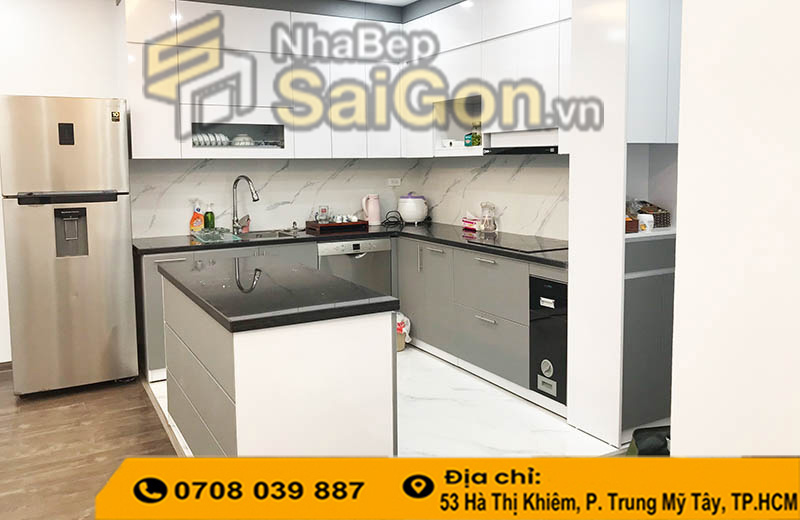 Tủ bếp cho nhà phố