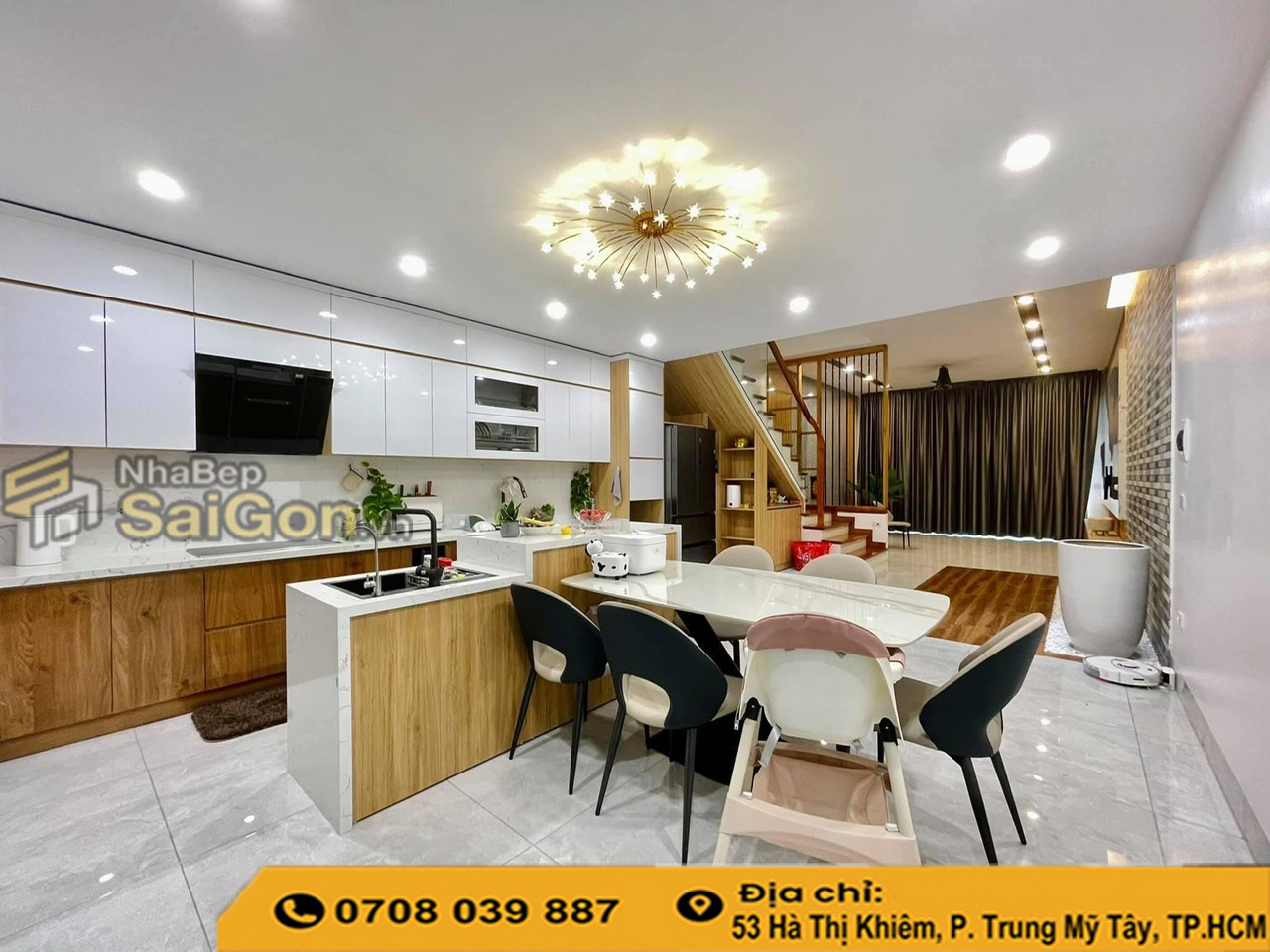 Tủ bếp nhựa thiết kế theo yêu cầu
