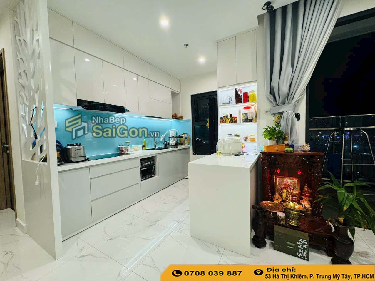 Tủ Bếp Acrylic Giá Rẻ