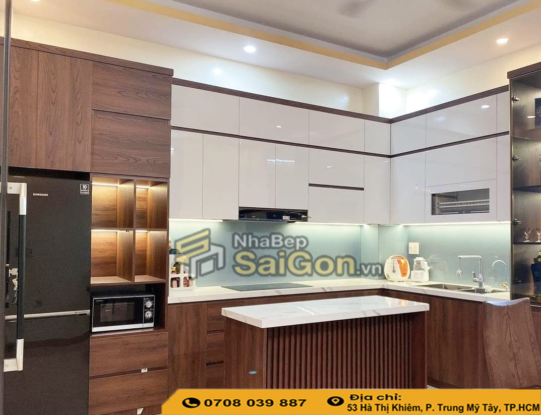 Tủ bếp nhựa đặc cao cấp