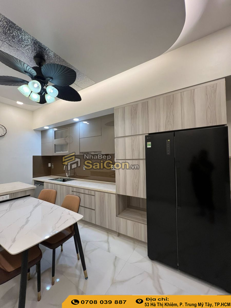 Tủ bếp nhựa đặc TPHCM