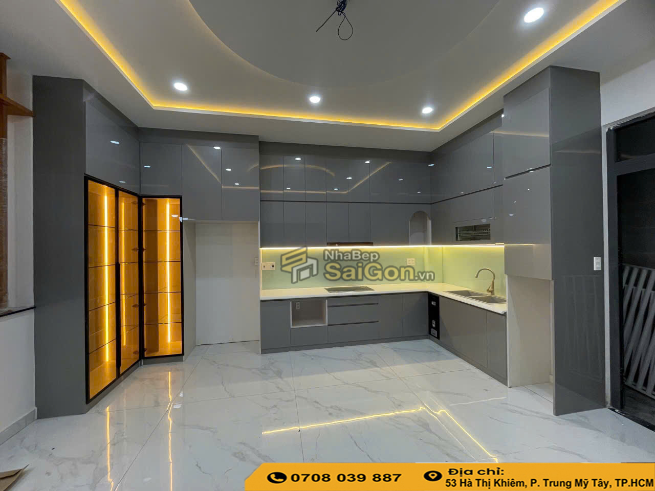 Tủ bếp nhựa đặc TPHCM