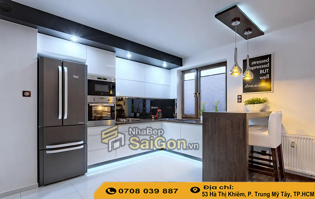 Tủ Bếp Acrylic Giá Rẻ
