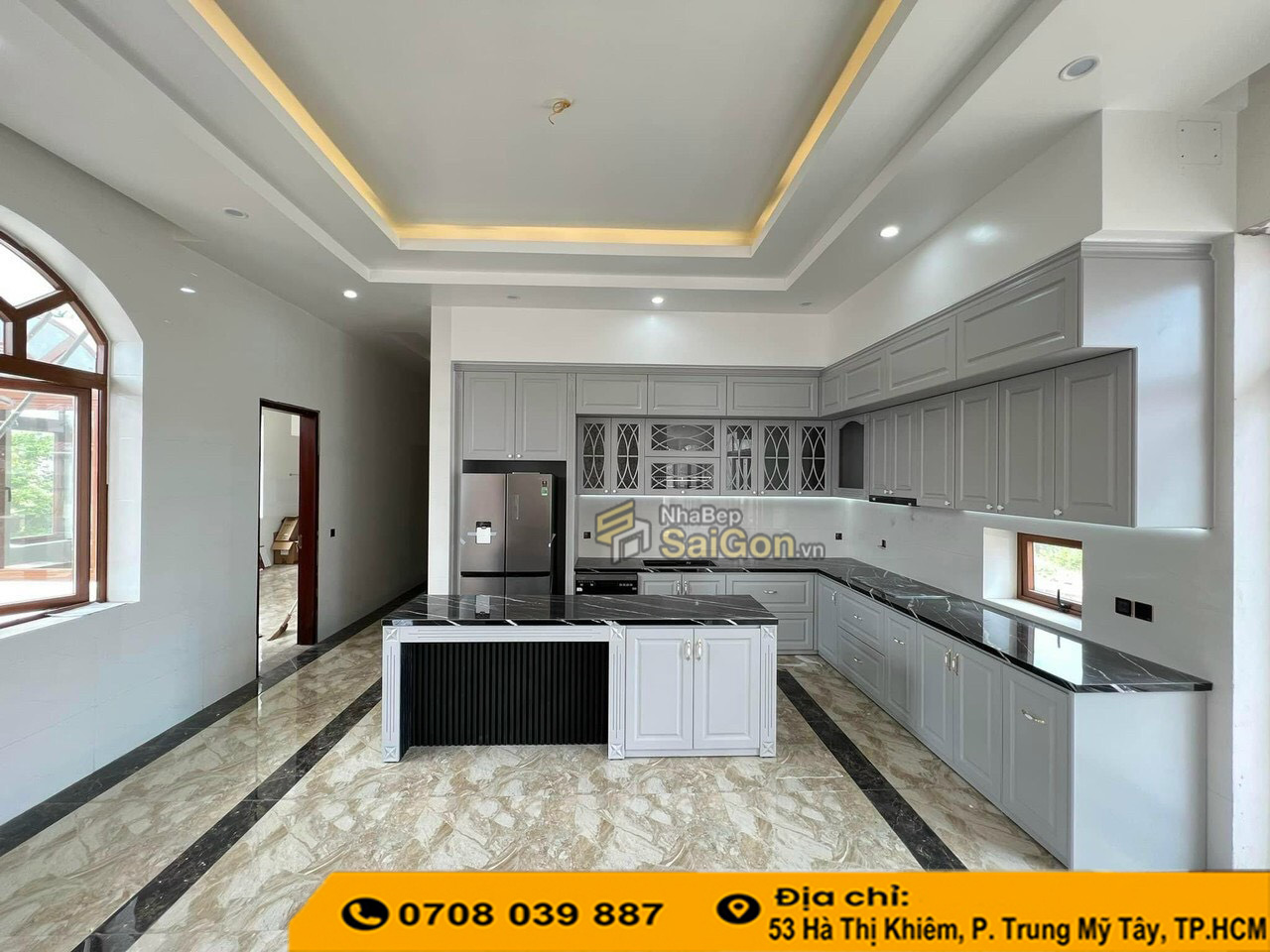Tủ bếp nhựa đặc tại TPHCM