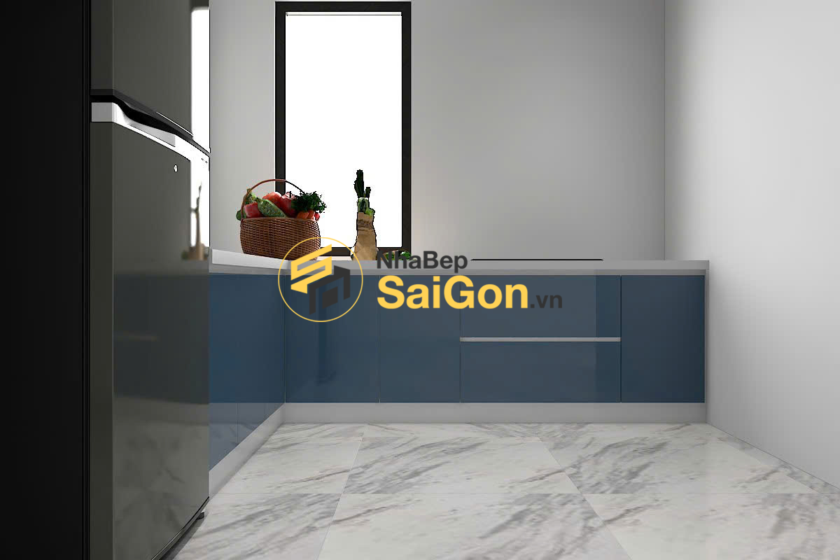 Tủ bếp chữ L - TBL022