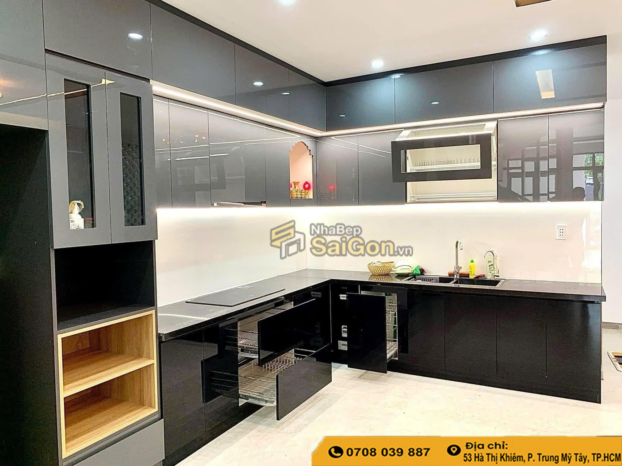 Báo Giá Thiết Kế Tủ Bếp Bình Chánh