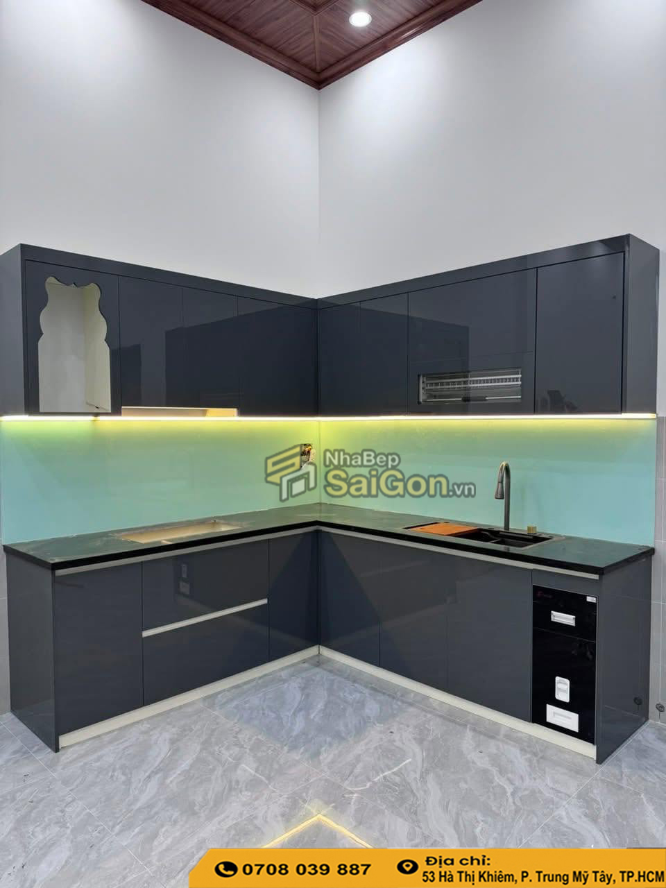 Báo Giá Thiết Kế Tủ Bếp Bình Chánh