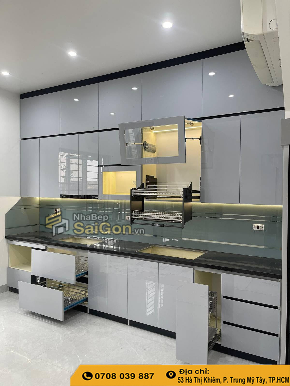 Thiết Kế Nội Thất Tủ Bếp Bình Chánh
