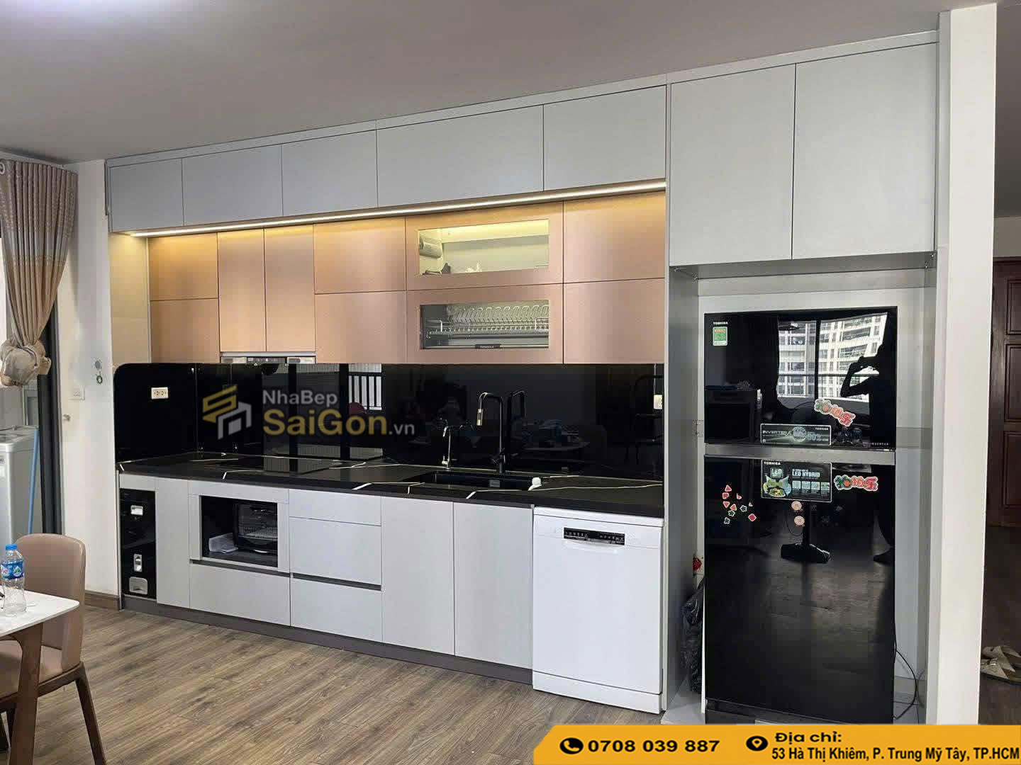 Thiết Kế Nội Thất Tủ Bếp Bình Chánh