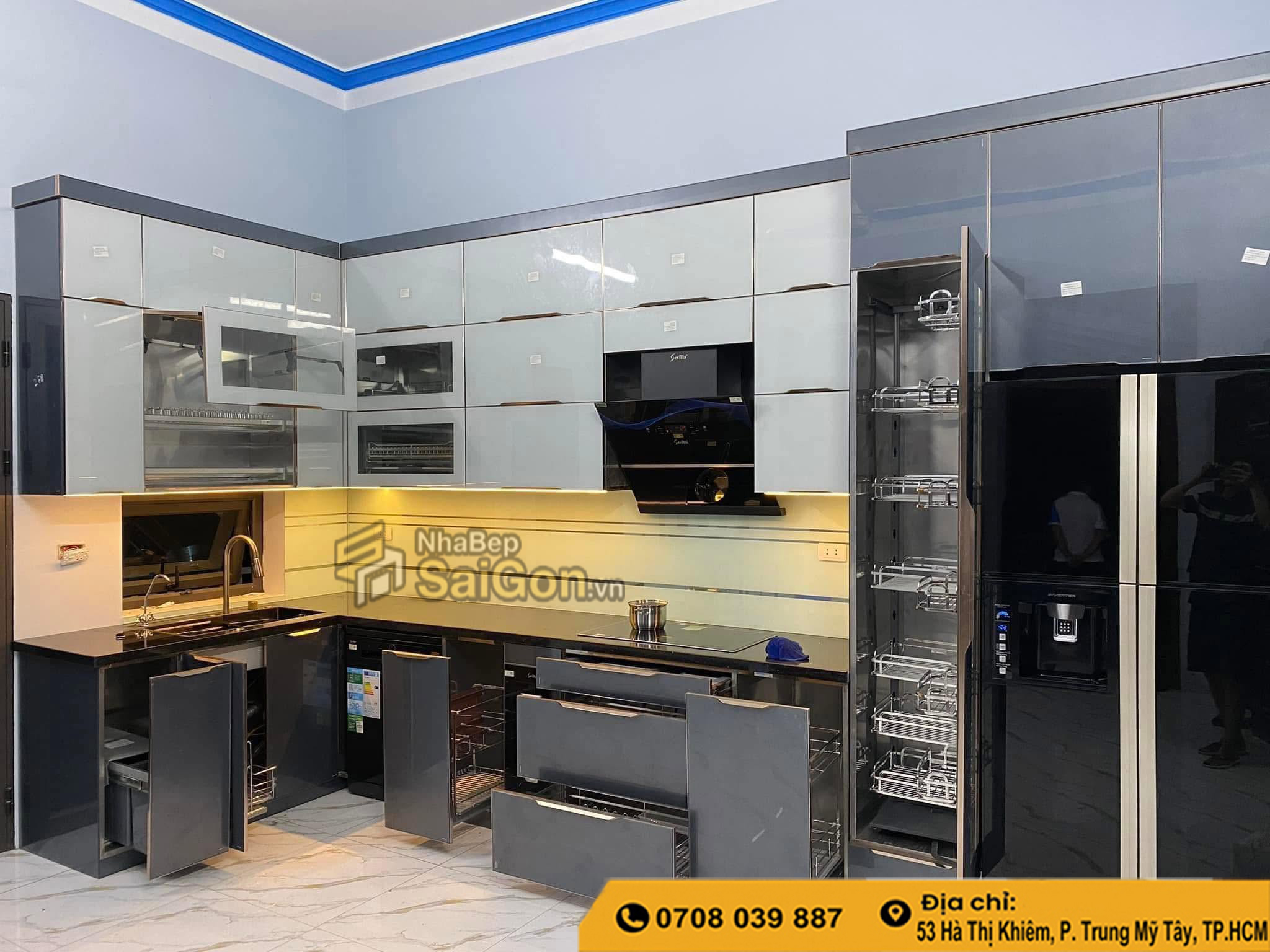 Thiết Kế Nội Thất Tủ Bếp Bình Chánh