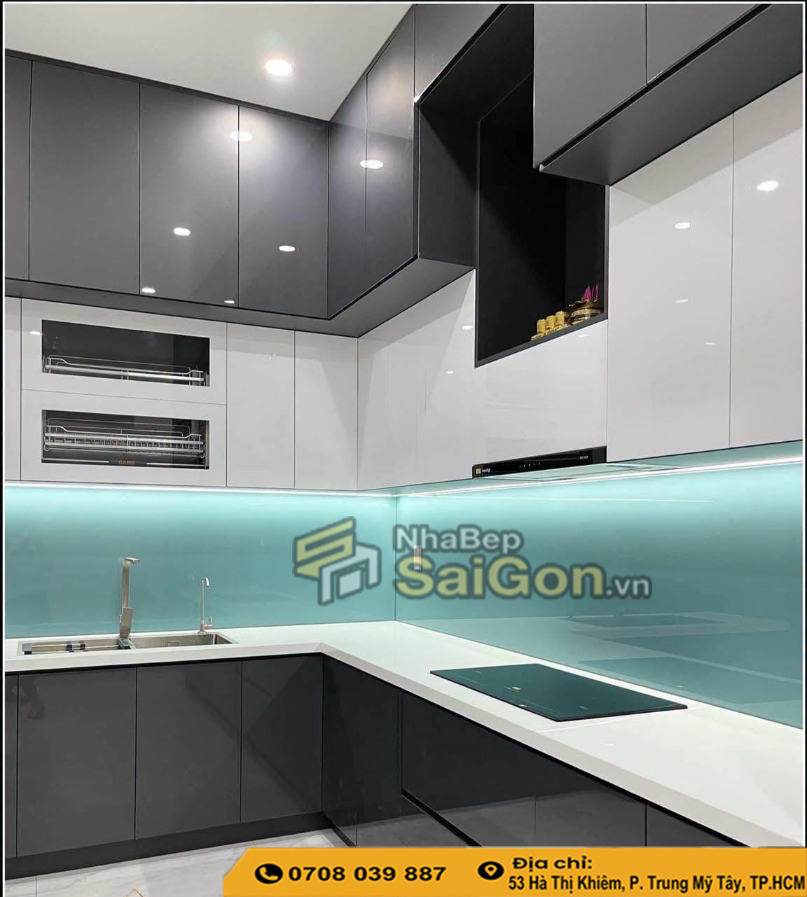 Đơn Vị Thi Công Tủ Bếp Bình Chánh