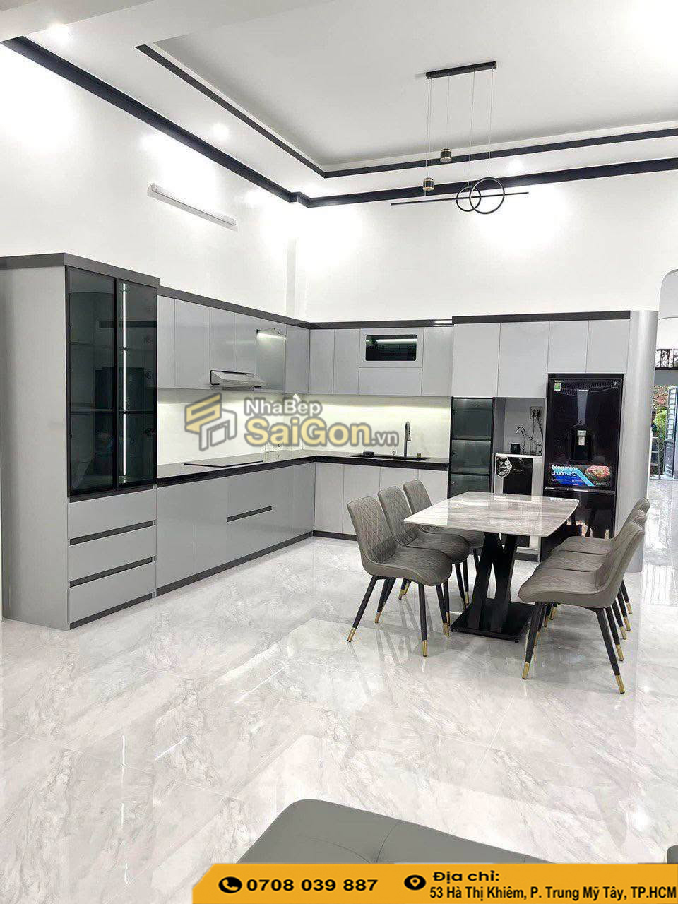 Đơn Vị Thi Công Tủ Bếp Bình Chánh
