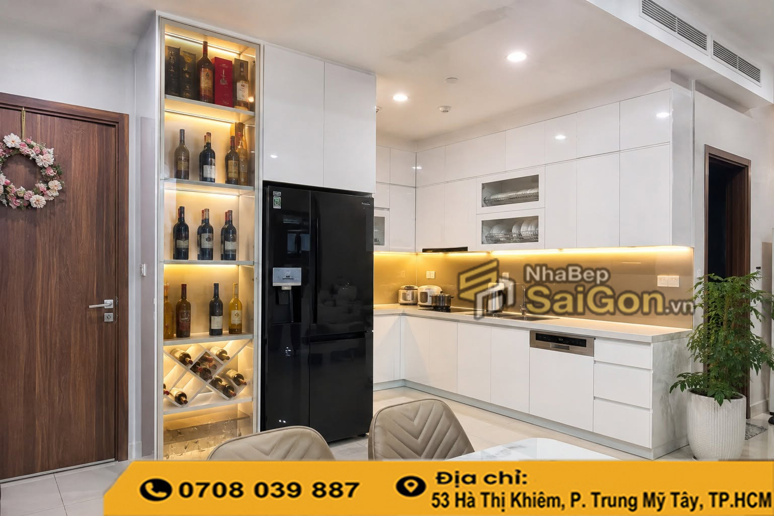 Thiết Kế Bếp Chung Cư