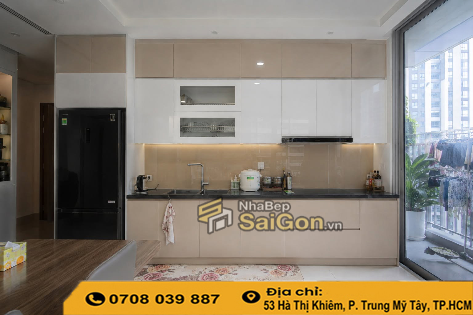Thiết Kế Bếp Chung Cư