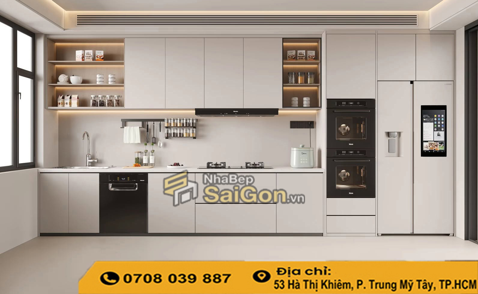 Giá Tủ Bếp Chữ I