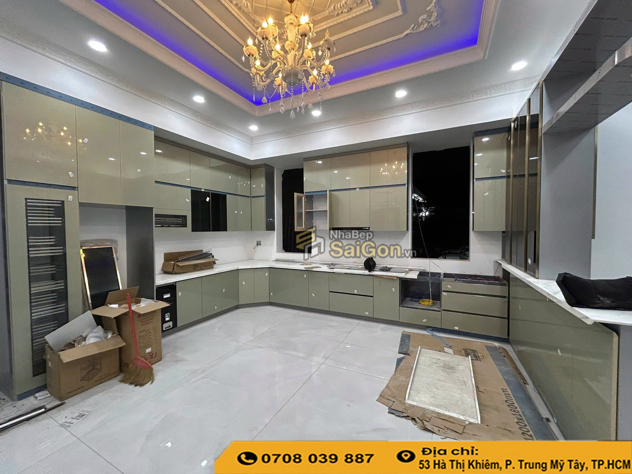 Thi Công Tủ Bếp Bình Chánh