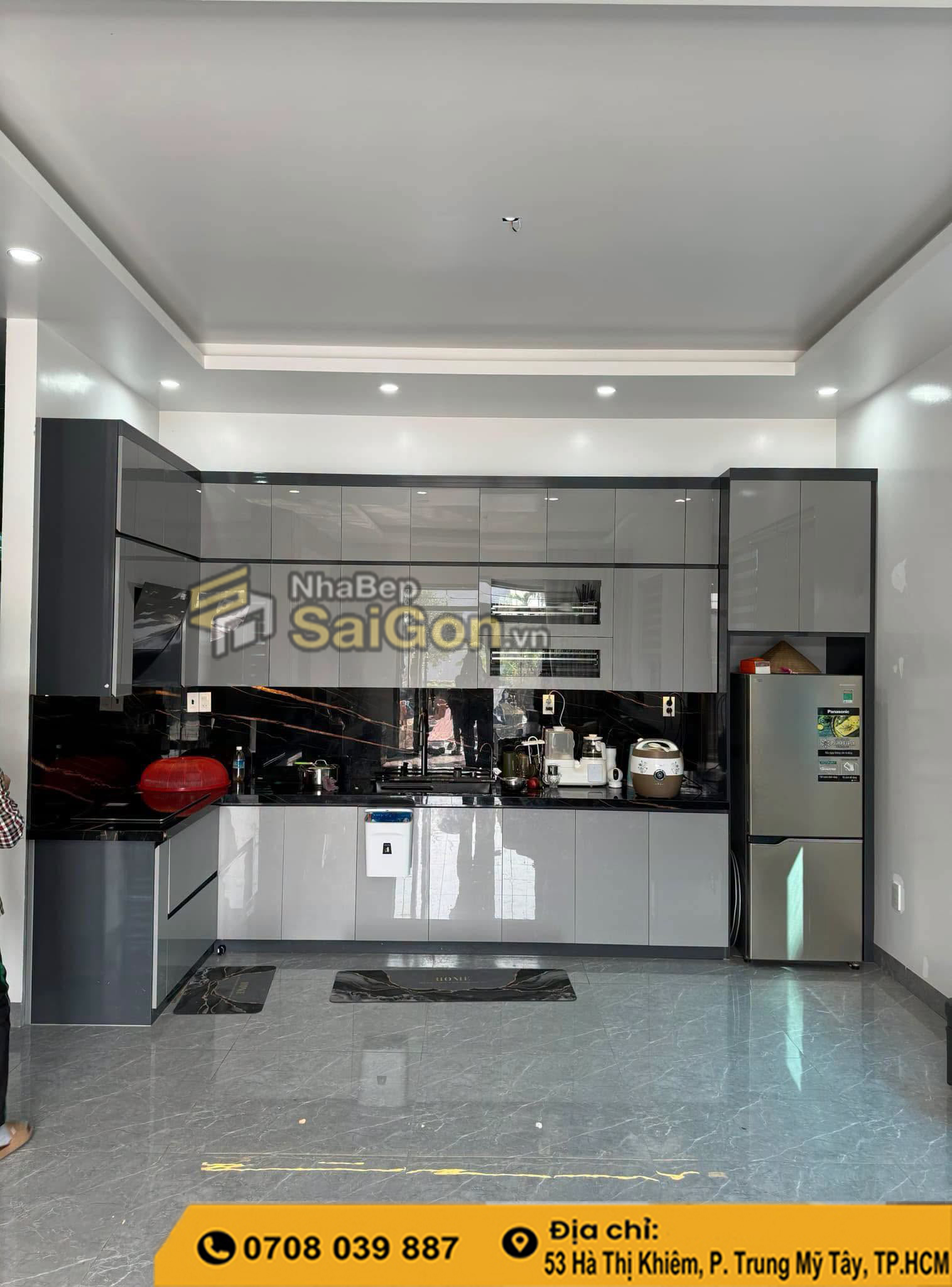 Thiết Kế Thi Công Tủ Bếp Bình Chánh