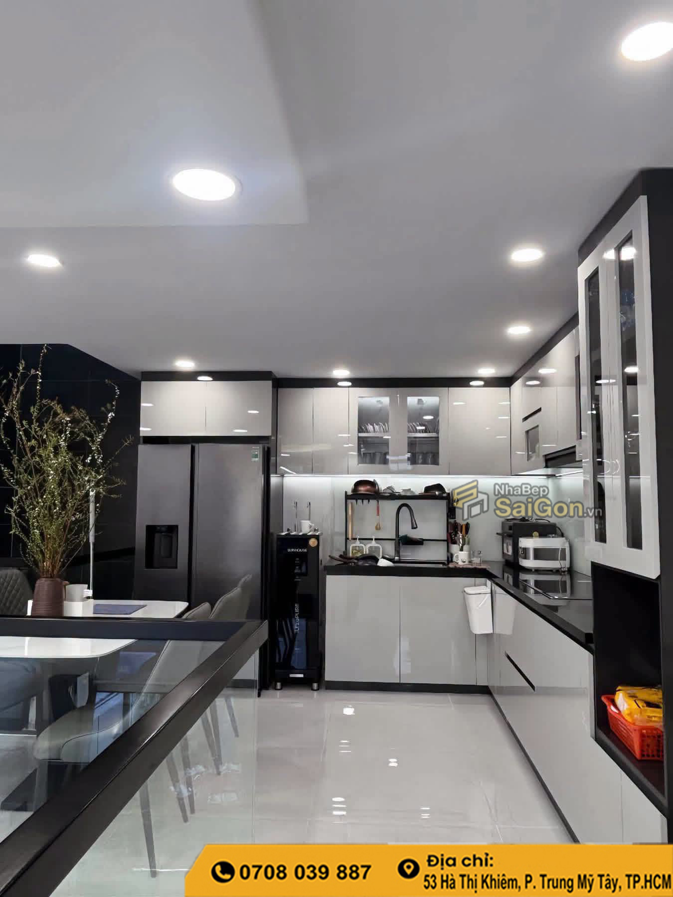 Thiết Kế Thi Công Tủ Bếp Bình Chánh