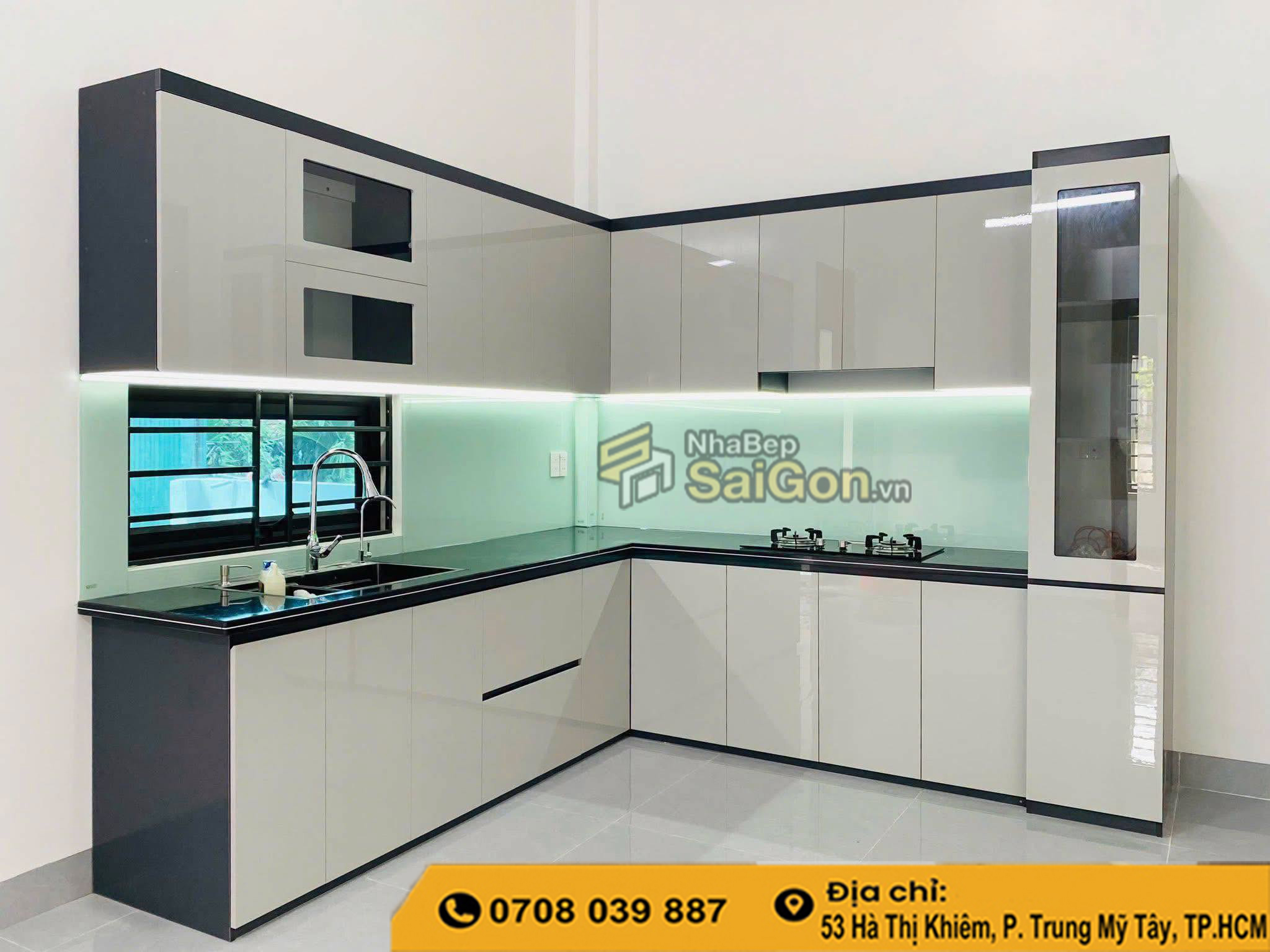 Thiết Kế Thi Công Tủ Bếp Bình Chánh