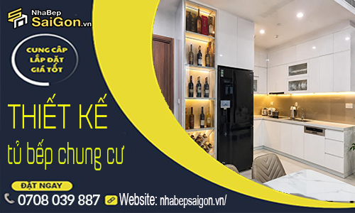 Thiết Kế Bếp Chung Cư