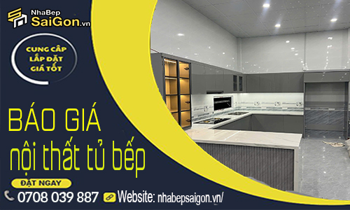 Báo Giá Thi Công Tủ Bếp Trọn Gói Bình Chánh