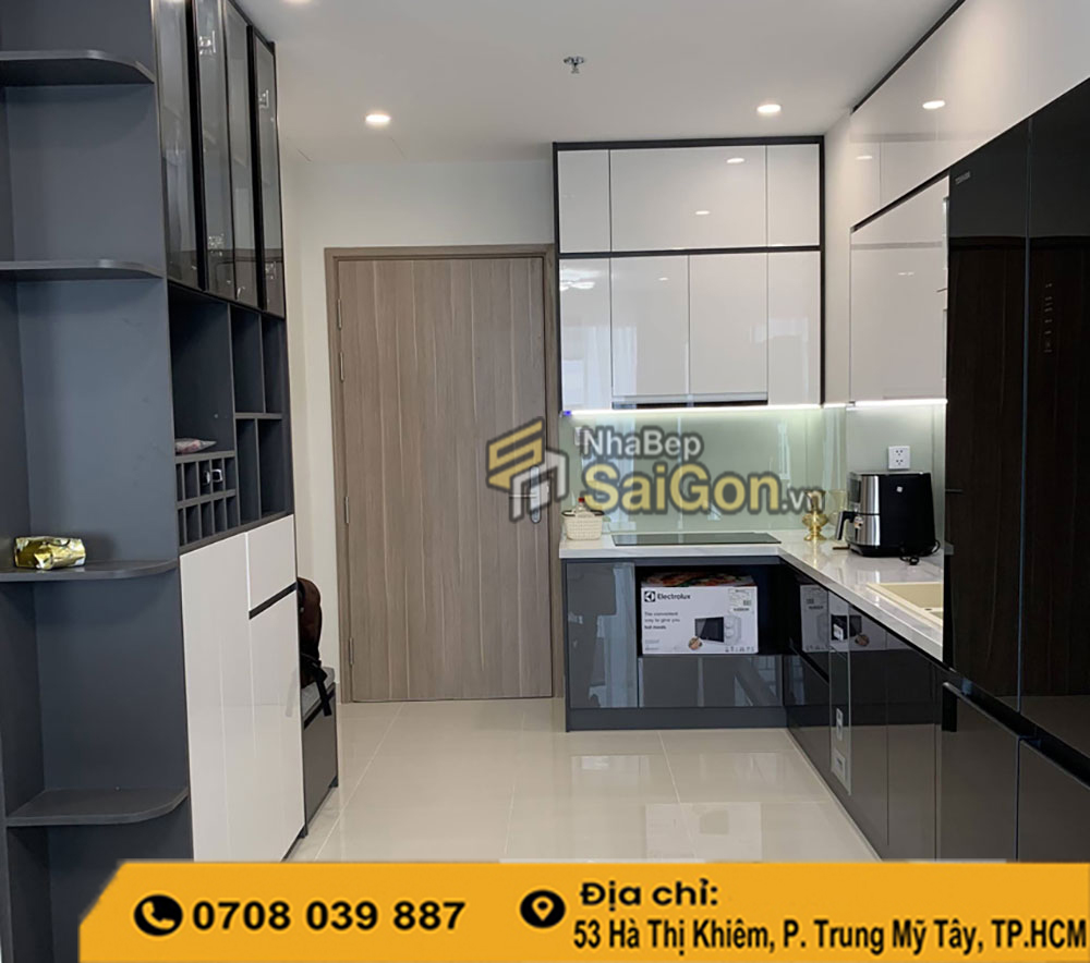Đơn Vị Thi Công Tủ Bếp Chung Cư