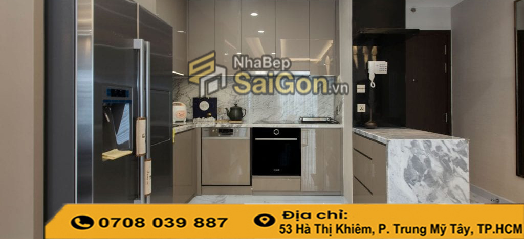 Thiết Kế Thi Công Tủ Bếp Chung Cư Trọn Gói 2026
