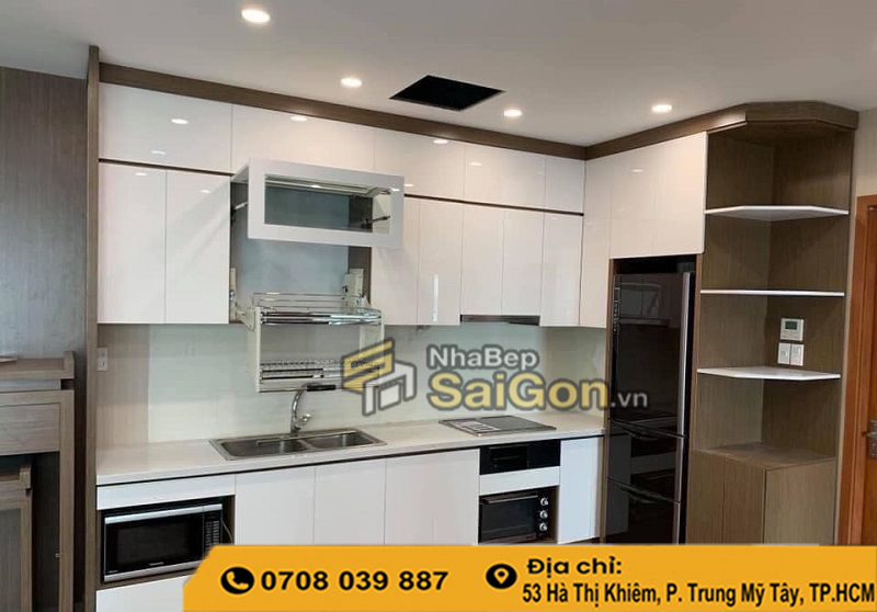 Đơn Vị Thi Công Tủ Bếp Chung Cư